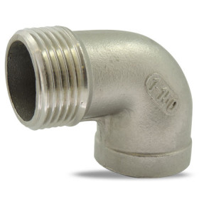 Coude à 90° Male/Femelle en INOX