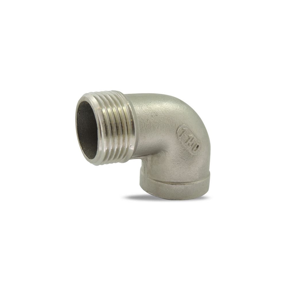 Coude Inox Coude à 90° Male/Femelle en INOX