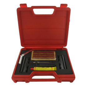 Coffret de réparation complet pour pneumatiques tubeless