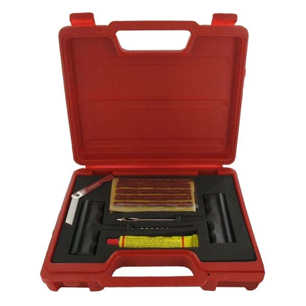 Coffret de réparation complet pour pneumatiques tubeless