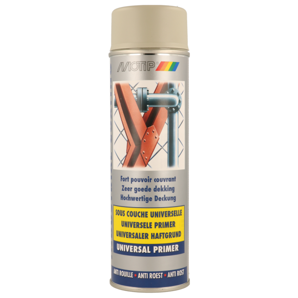 Primer antirouille gris beige mat 500ML