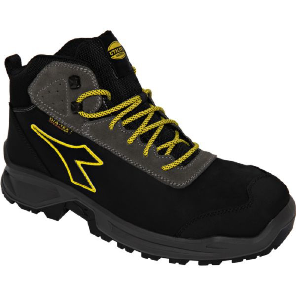 Chaussures de sécurité sport Diatex noir et jaune S7S FO CI SR