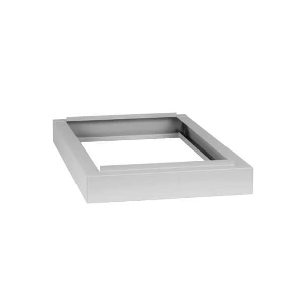 Socle gris hauteur 50 mm pour vestiaire superposable 750CASIND300 Caray