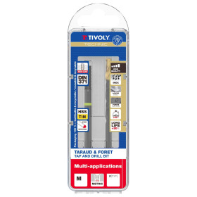Etui taraud machine et foret Multi-applications TIVOLY