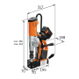 Unité de perçage magnétique sans fil FEIN AKBU 35 PMQW AS