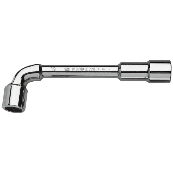 Clés à pipe débouchées forgées 6 pans x 6 pans métriques - FACOM 75.