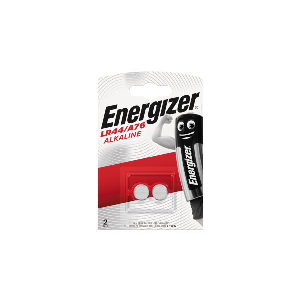 2 PILES LR44 A76 V13GA 1.5V ALCALINE ENERGIZER