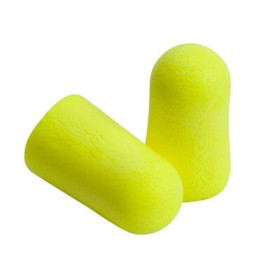 Boite de 250 paires de bouchons d'oreille 3M™ E-A-Rsoft™ Yellow Neons™, sans cordelette
