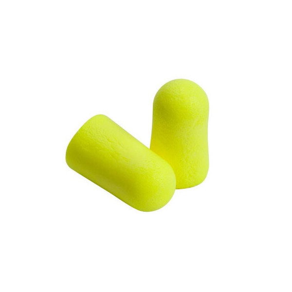 Boite de 250 paires de bouchons d'oreille 3M™ E-A-Rsoft™ Yellow Neons™, sans cordelette
