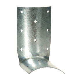 Equerre pour bois rond diamètre 80 à 140