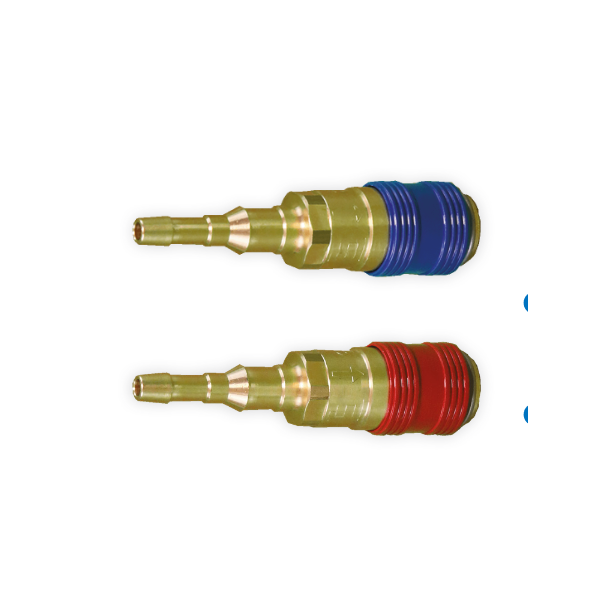 Paire 1/2 RACCORMATIC femelle douille tuyau Ø 6.3X12/10x17
