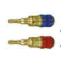 Paire 1/2 RACCORMATIC femelle douille tuyau Ø 6.3X12/10x17