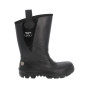 Botte de sécurité fourrée tige en PVC/nitrile fourrure polyester Borne