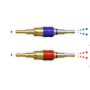 Paire de RACORMATIC complet OXY/GAZ douille tuyau Ø 10x17