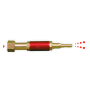 Raccord STOP-FEU ACÉTYLÈNE 16x150 G / Ø 6.3X12/10x17
