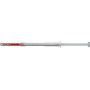 Cheville rallongée DuoXpand 10 x 160 FUS en acier électrozingué avec vis TH