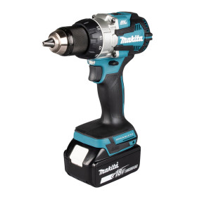 Perceuse visseuse MAKITA LXT DDF489RTJ 18V avec 3 batteries 5Ah et chargeur - livré en MACPAC