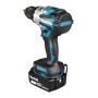Perceuse visseuse MAKITA LXT DDF489RTJ 18V avec 3 batteries 5Ah et chargeur - livré en MACPAC