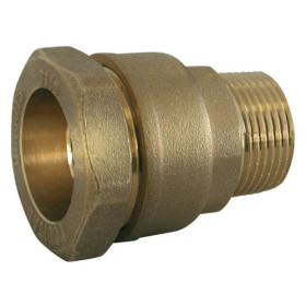 Raccords à compression pour tube PE  Embout Mâle