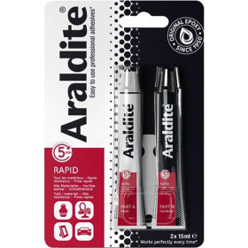 Colle epoxy ARALDITE RAPIDE 2X15ml