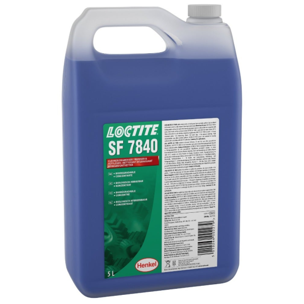 LOCTITE SF 7840 Nettoyant dégraissant biodégradable - Bidon de 5 litres