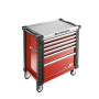 SERVANTE JET.6M4APF 6 TIROIRS ROUGE