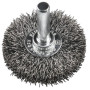 BROSSE CIRCULAIRE BRS600W D.40MM EP.9MM TIGE 6MM FIL ONDULE ACIER 0,20