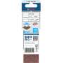 Bande abrasive X440, kit de 3 pièces 40 x 305 mm, 120, Pack de 3