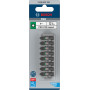 Kit 8 Embouts de vissage qualité Impact 8xPZ2 25mm