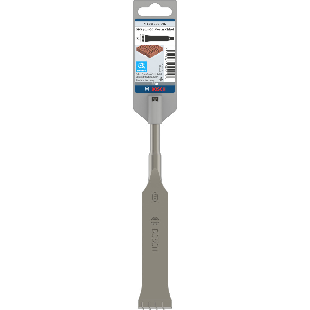 Burin Creux SDS Plus 14x250 Mm - Pour Rainurer Béton, Maçonnerie - Acier Trempé