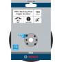 Plateau de ponçage 125 mm, 12 500 tr/min, Plateau de ponçage, Filetage de broche M 14, vitesse maxi. 12 500 tr/min