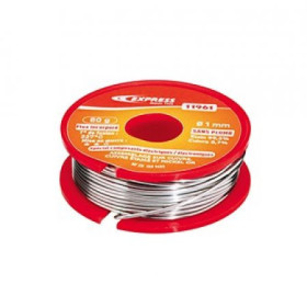 Fil de soudure 99,3% étain / 0,7% cuivre 80g diamètre 1mm