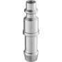 Embout ISO B diamètre passage 8 mm acier traité anti-corrosion