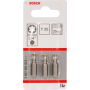 3 EMBOUTS DE VISSAGE QUALITE EXTRA-DURE T25 EMMANCHEMENT HEXAGONAL 25MM