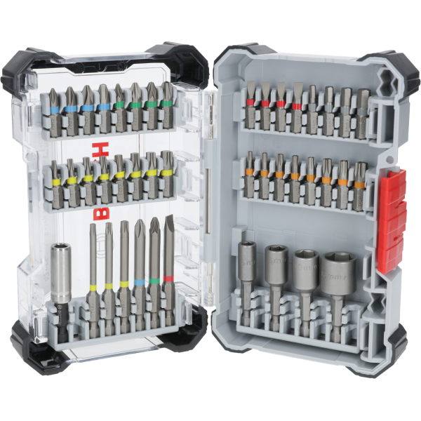 Coffret d'embouts de vissage Extra Hard, 43 pièces