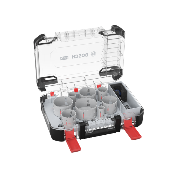COFFRET 8 SCIES TREPANS PRO BIM PC PLUS MULTIMATÉRIAU Ø25,32,40,54,60,68,76,86