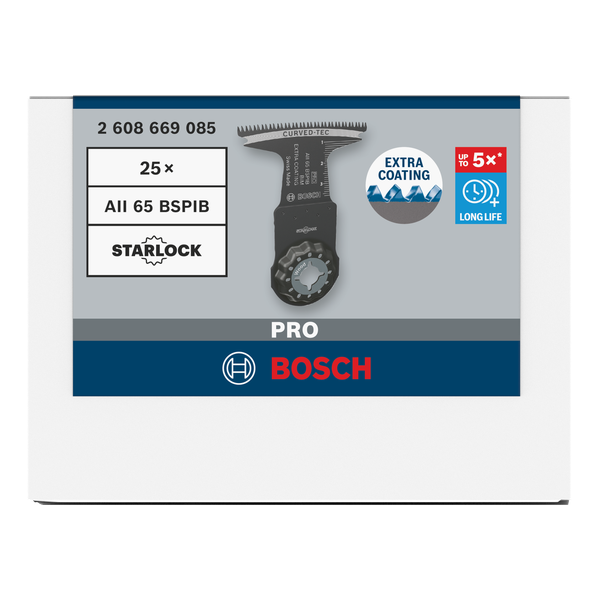 BOITE DE 25 LAMES STARLOCK PRO BIM EXTRA BOIS DUR , 65X40MM , AII65BSPIB