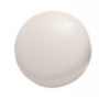 Cache vis tete bombée Polyethylene blanc pour vis D.4.8MM