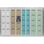 Casiers CARAY ligne 270 Gris (RAL 7035)/ BLEU CLAIR (RAL 5012)