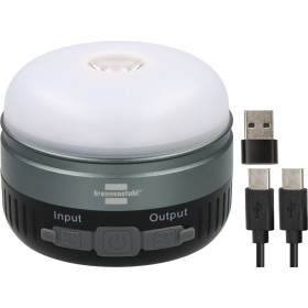 Lampe de camping LED OLI 400 AS solaire rechargeable