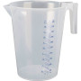 BROC VERSEUR-PP-1 LITRE , TRANSPARENT-MESURE ML/L-US GAL/UK GAL