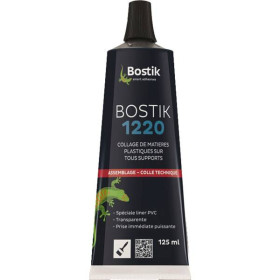 Colle PVC 1220 BOSTIK - tube de 125 ml