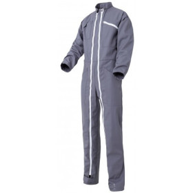 Combinaison de travail QUICK COTON POLY GRIS CARBONE