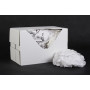 Chiffon poly coton tissé blanc carton de 10 kg