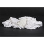 Chiffon poly coton tissé blanc carton de 10 kg