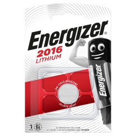 Pile CR2016 Energizer Lithium 3V