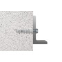 Cheville turbo pour béton cellulaire FTP-K