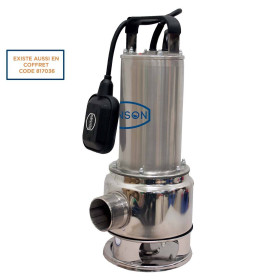 Pompe de relevage 230V 1,6KW INOX EAUX CHARGEES