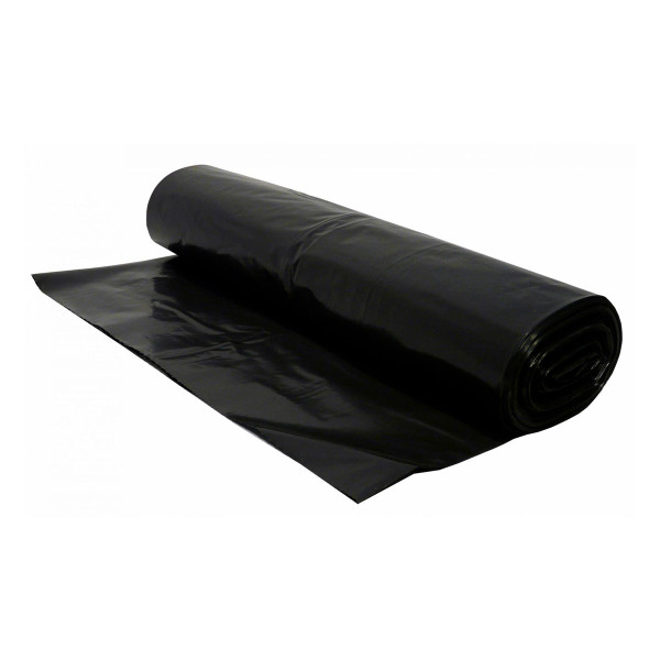 Lot de 20 sacs poubelle noirs basse densité 55 microns 130 litres