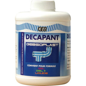 DÉCAPANT PVC GEBSOPLAST POUR RACCORD PVC 1L